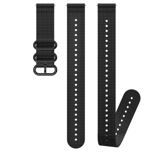 Suunto 22mm Dive 4 Textile Strap All Black M+XL