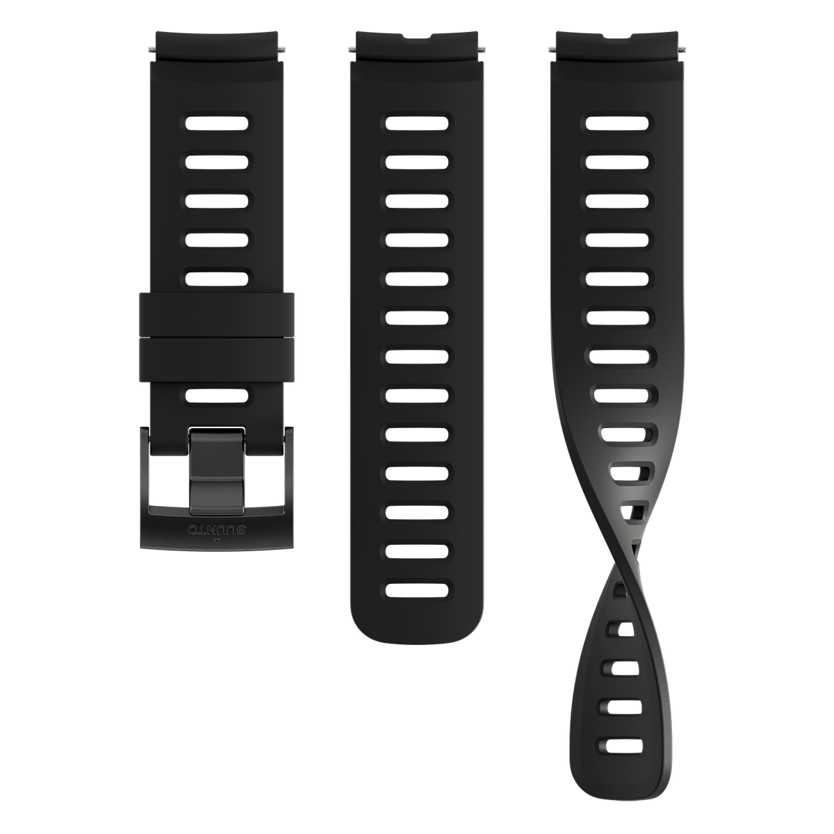 Suunto 22mm Dive 1 Silicone Strap S+M - All Black