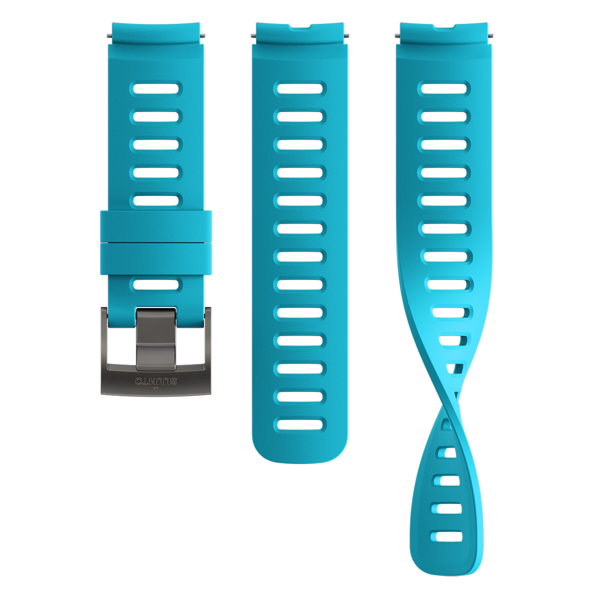 Suunto 22mm Dive 1 Silicone Strap S+M - Aqua Blue