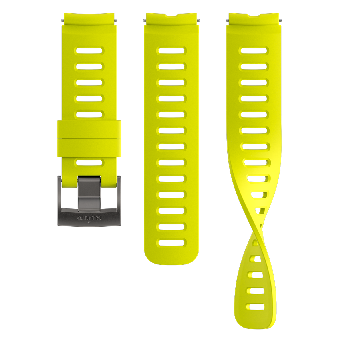 Suunto 22mm Dive 1 Silicone Strap S+M - Lemon Yellow