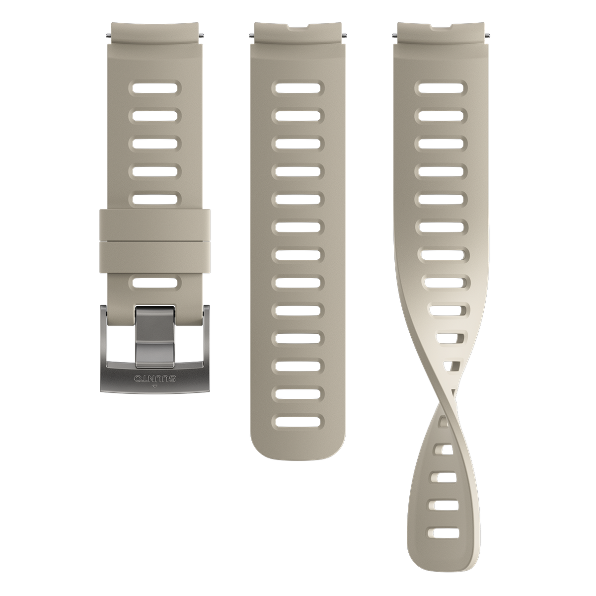 Suunto 22mm Dive 1 Silicone Strap S+M - Sand Gray