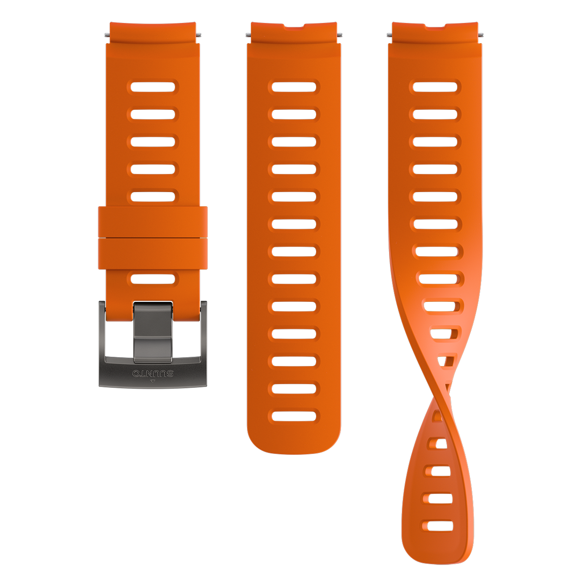 Suunto 22mm Dive 1 Silicone Strap S+M - Tangerine