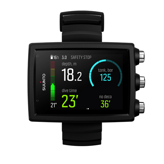 Suunto EON Core Dive Computer - Black (with USB & Bungee)