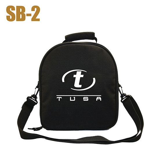Tusa RCB-1 regulator carrying bag with thick padding, durable zipper, internal pocket, and shoulder strap