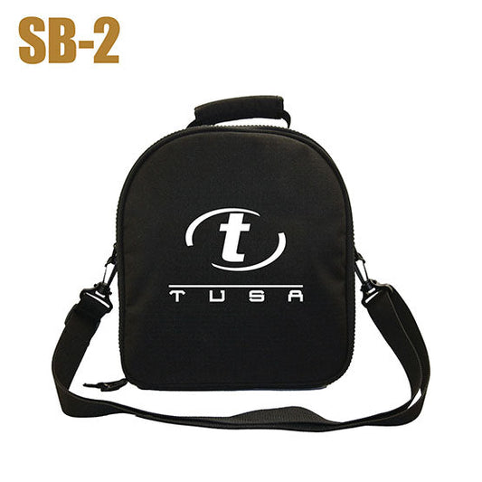 Tusa RCB-1 regulator carrying bag with thick padding, durable zipper, internal pocket, and shoulder strap
