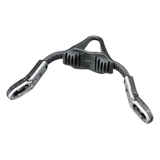 Tusa TA0902 Universal Bungee Straps with adjustable comfort-flex hinge and rubber heel grip.