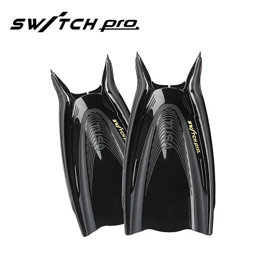 Tusa TA0905 SWITCH Pro Blade black fin blades with 20% stiffer compound for advanced diving.