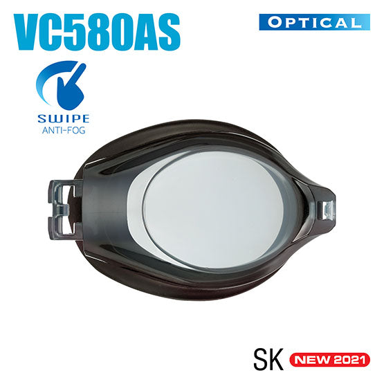 Tusa View VC580AS SWIPE corrective lens in smoke color with anti-fog and UV protection features