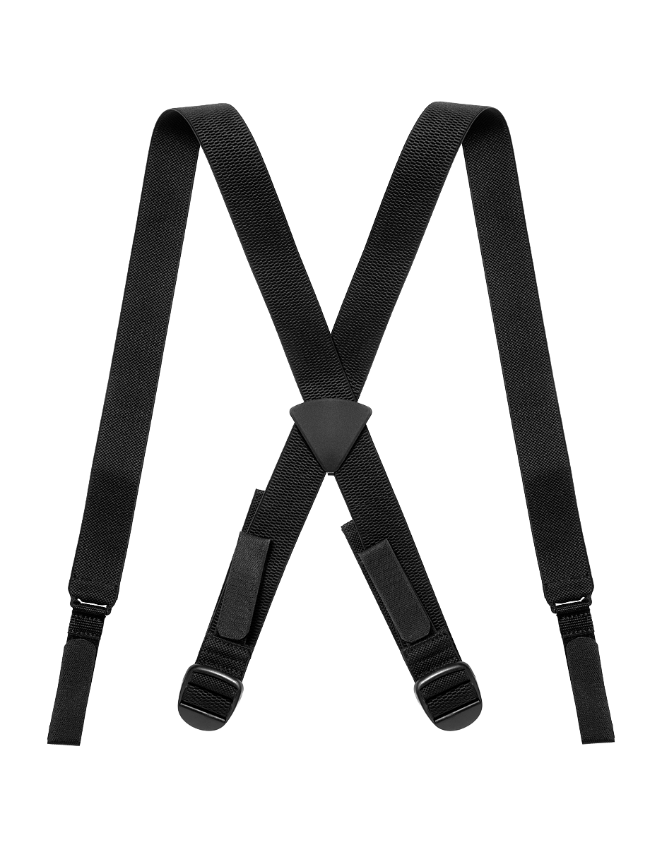 Waterproof drysuit suspenders black adjustable straps for drysuit comfort