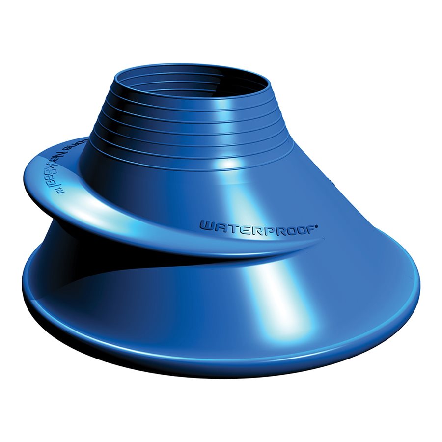 Waterproof Silicone Neck Seal - Small / Blue
