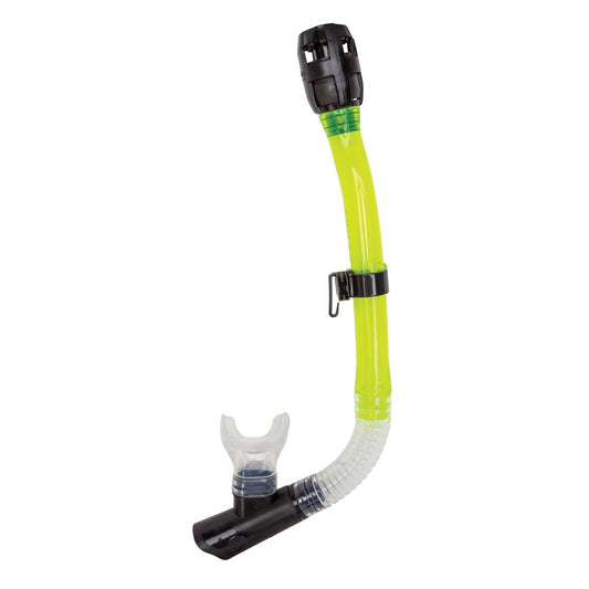 XS Scuba 3D Flex Dry Snorkel - All Black