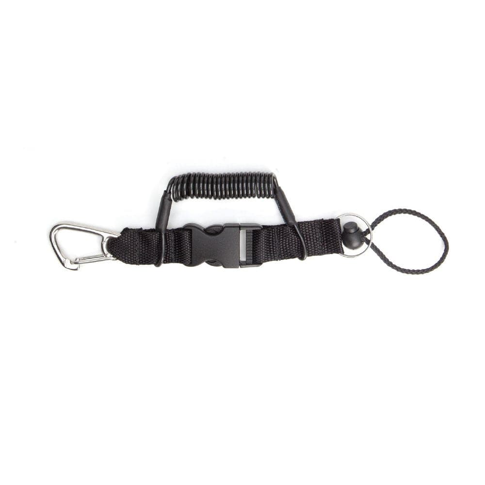 XS Scuba Coil Lanyard - Stainless Steel Clip/Split Ring