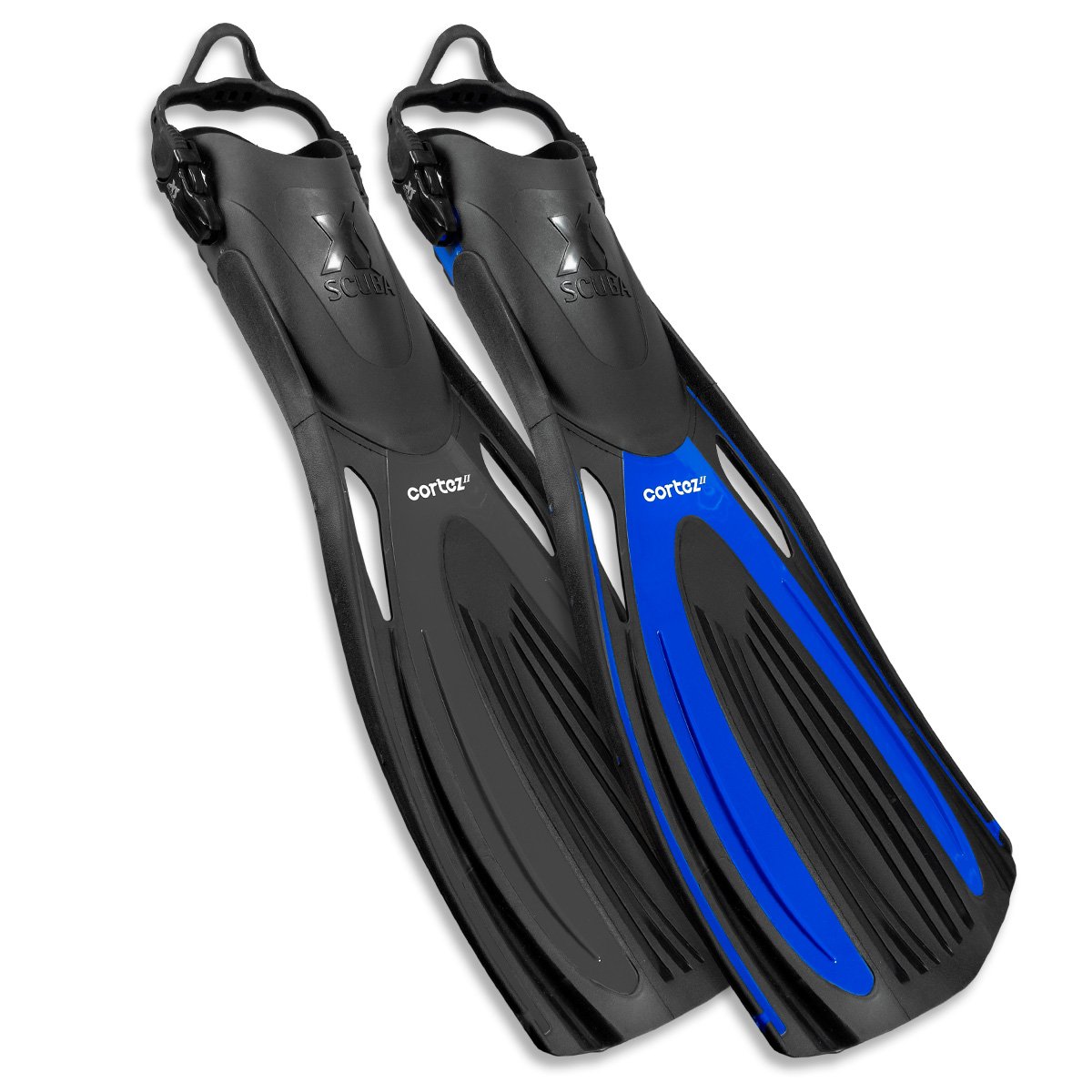 XS Scuba Cortez II Fin - Black / Medium