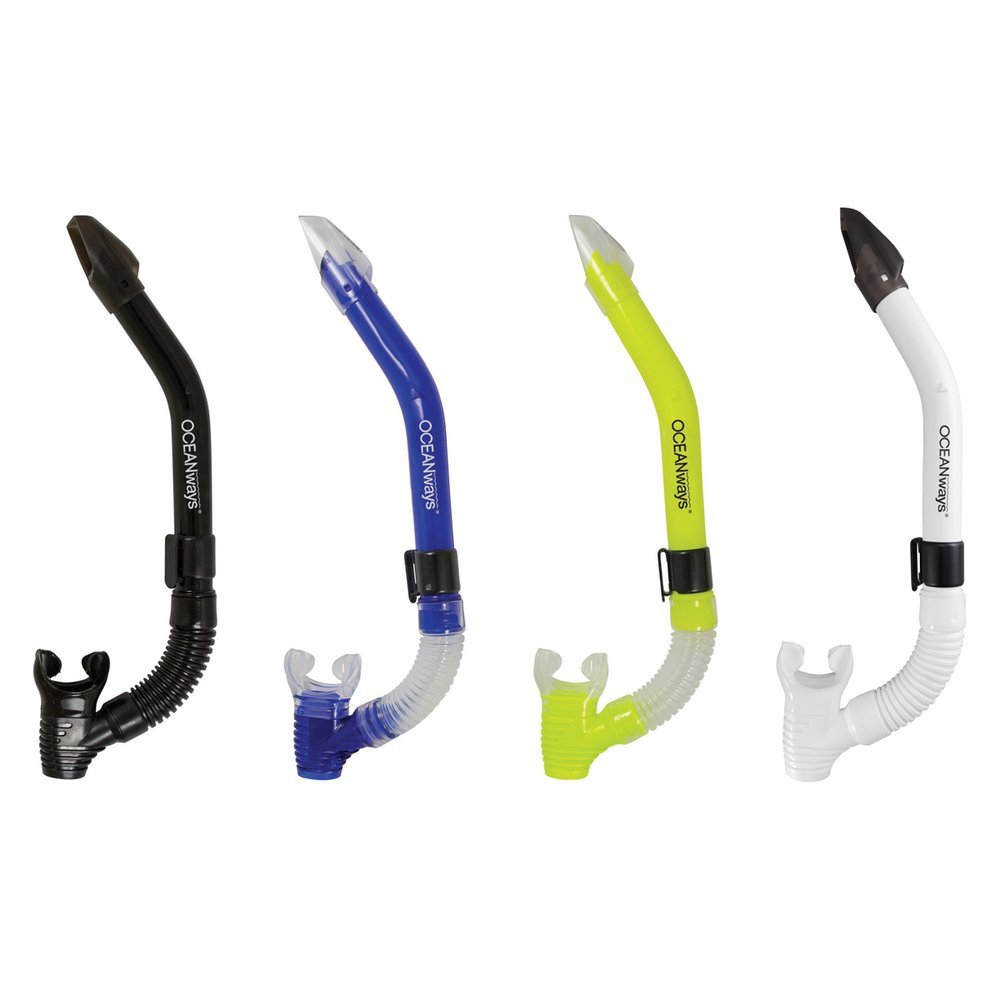 XS Scuba Oceanways - Caribbean Snorkel - Black Silicone