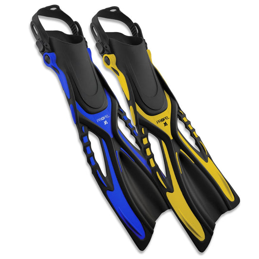 XS Scuba Oceanways Propel Fins - Blue / Junior/9-13